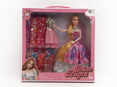 11.5inch Solid Body Doll Set toys