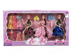 11.5inch Solid Body Doll Set(3in1) toys