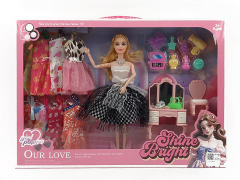 11.5inch Solid Body Doll Set toys