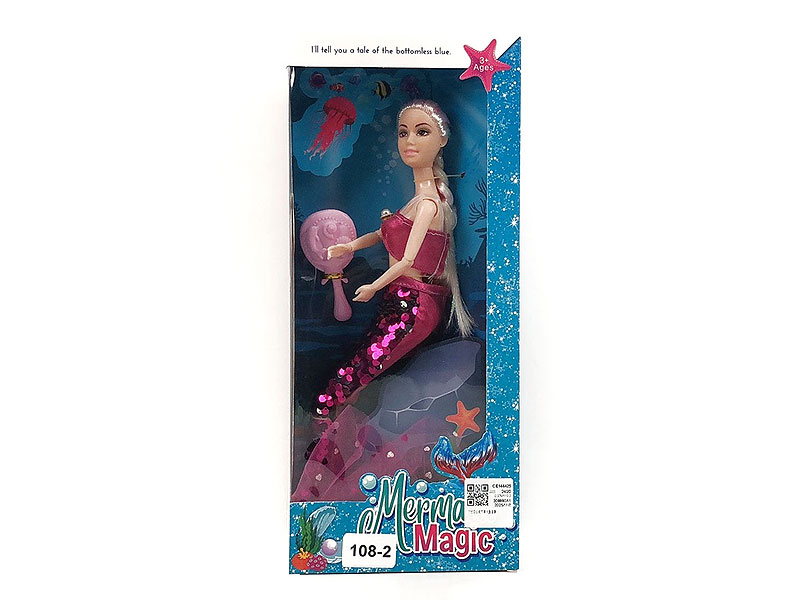 11inch Solid Body Mermaid Set toys