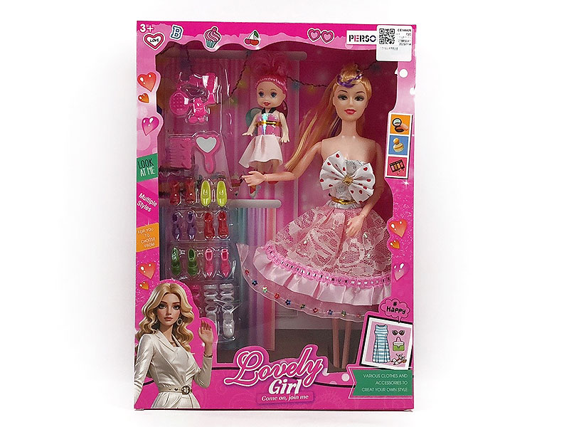 11.5inch Solid Body Doll Set toys