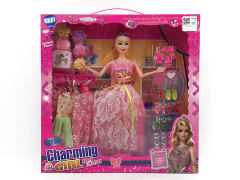 11.5inch Solid Body Doll Set toys