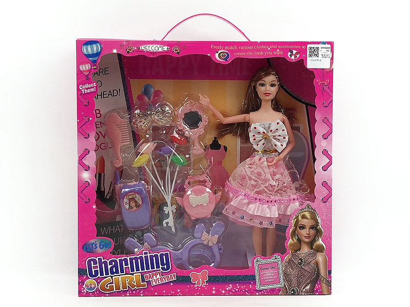 11.5inch Solid Body Doll Set toys