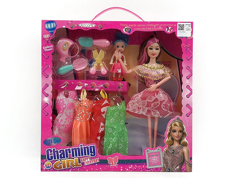 11.5inch Solid Body Doll Set toys