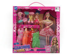 11.5inch Solid Body Doll Set toys