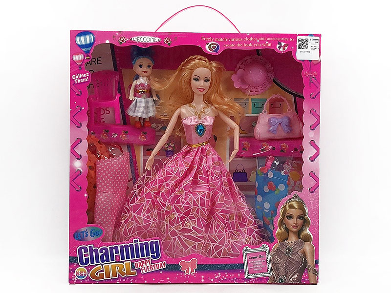 11.5inch Solid Body Doll Set toys