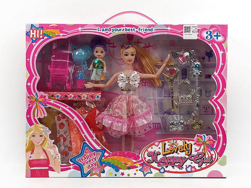 11.5inch Solid Body Doll Set toys