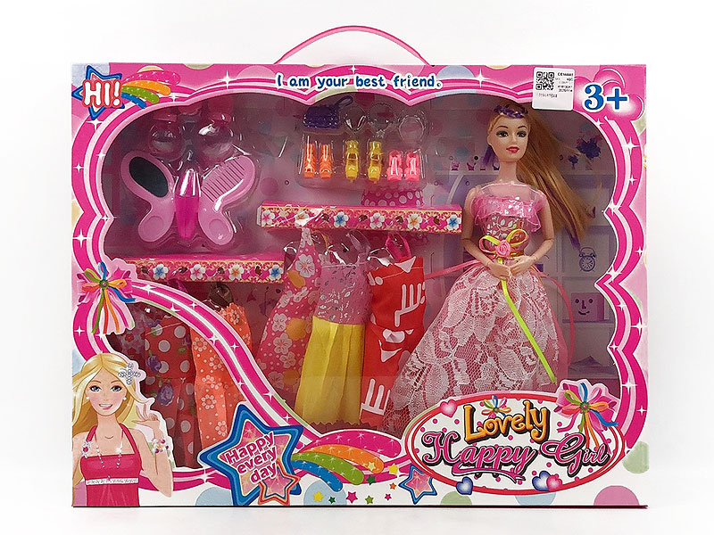 11.5inch Solid Body Doll Set toys