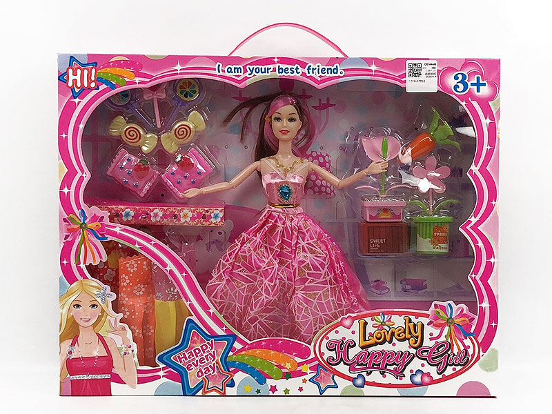 11.5inch Solid Body Doll Set toys