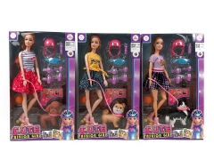 11.5inch Solid Body Doll Set(3S) toys