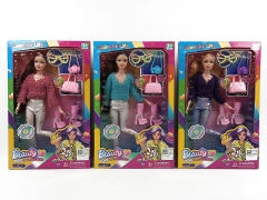 11.5inch Solid Body Doll Set(3S) toys