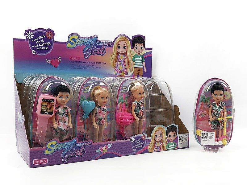 5inch Doll Set(16in1) toys