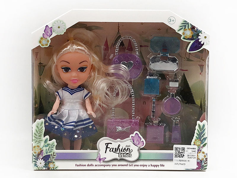 6inch Solid Body Doll Set(6C) toys