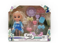 6inch Solid Body Doll Set(6C) toys