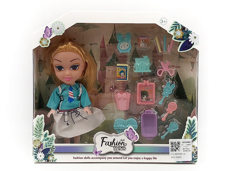 6inch Solid Body Doll Set(6C) toys