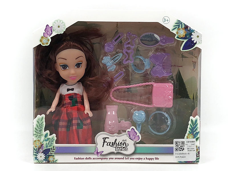 6inch Solid Body Doll Set(6C) toys