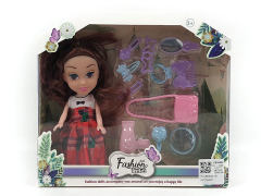 6inch Solid Body Doll Set(6C) toys