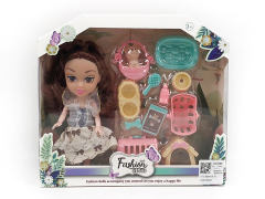 6inch Solid Body Doll Set(6C) toys