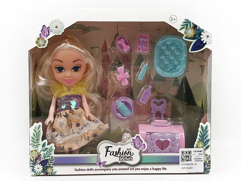 6inch Solid Body Doll Set(6C) toys