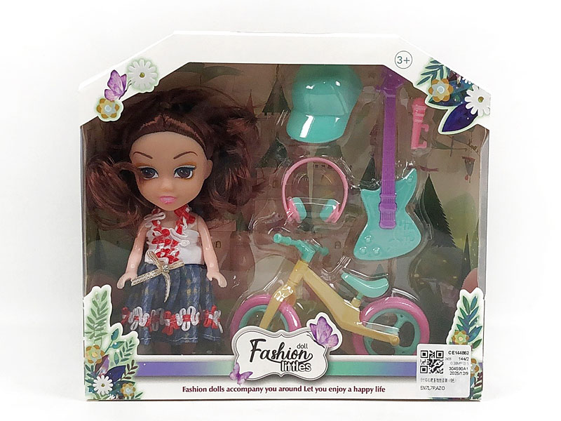 6inch Solid Body Doll Set(6C) toys