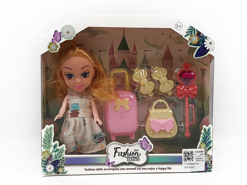 6inch Solid Body Doll Set(6C) toys