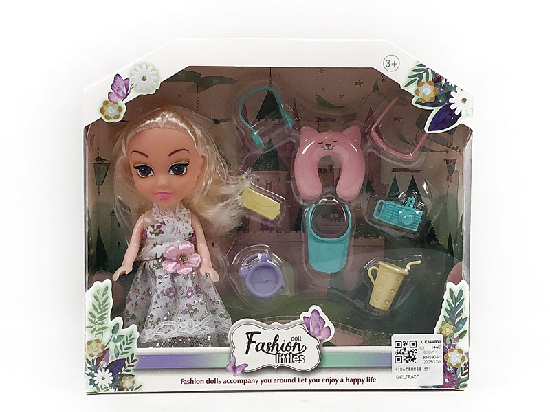 6inch Solid Body Doll Set(6C) toys