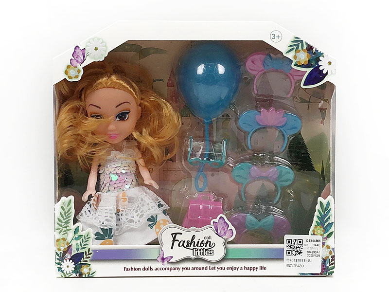 6inch Solid Body Doll Set(6C) toys