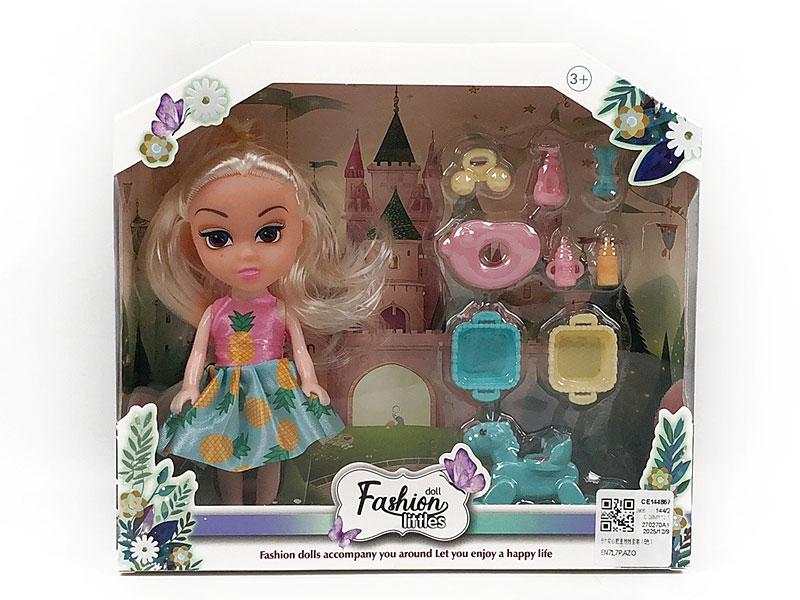 6inch Solid Body Doll Set(6C) toys