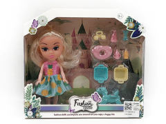 6inch Solid Body Doll Set(6C) toys