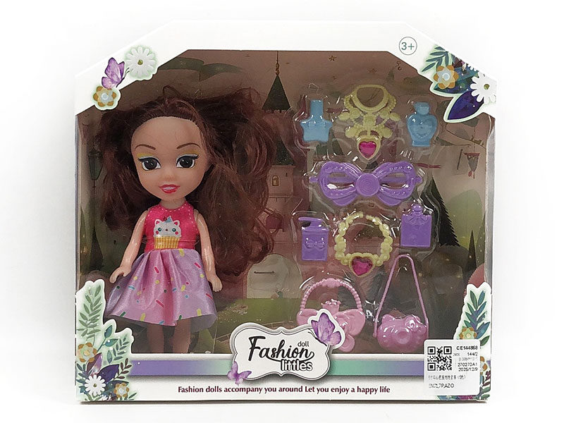 6inch Solid Body Doll Set(6C) toys