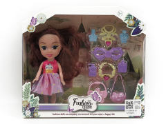 6inch Solid Body Doll Set(6C) toys