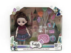 6inch Solid Body Doll Set(6C) toys