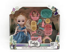 6inch Solid Body Doll Set(6C) toys