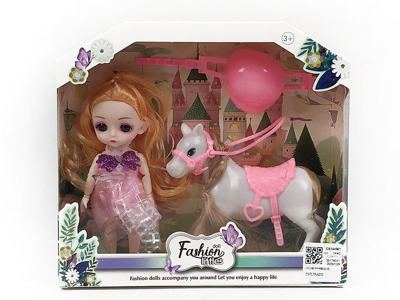 6inch Solid Body Doll Set(6C) toys