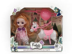 6inch Solid Body Doll Set(6C) toys