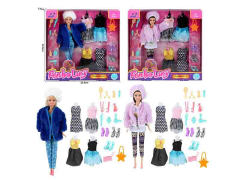 11.5inch Solid Body Doll Set(2S) toys