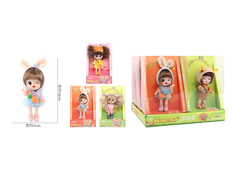 Solid Body Doll(6in1) toys