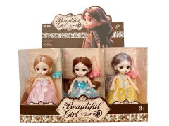 6inch Solid Body Doll Set(9in1) toys