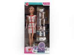 11inch Solid Body Doll Set toys