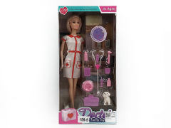 11inch Solid Body Doll Set toys