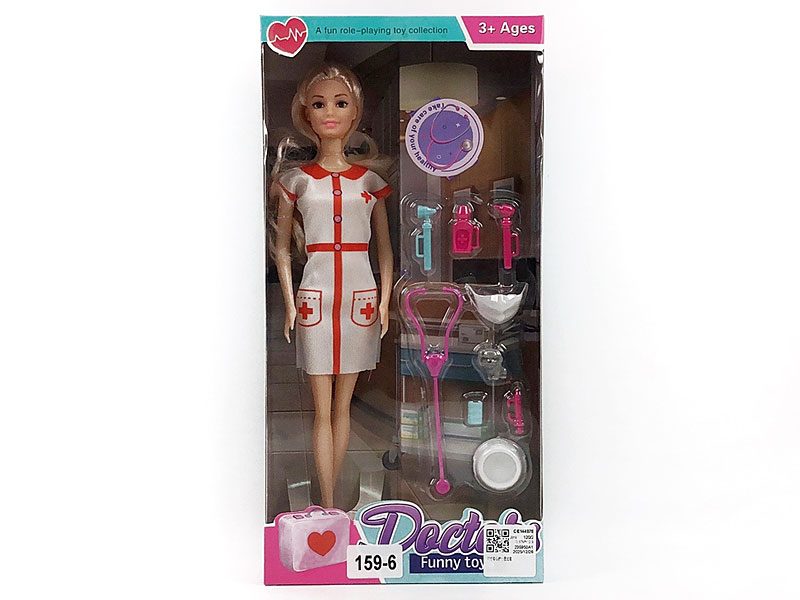 11inch Solid Body Doll Set toys