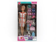 11inch Solid Body Doll Set toys