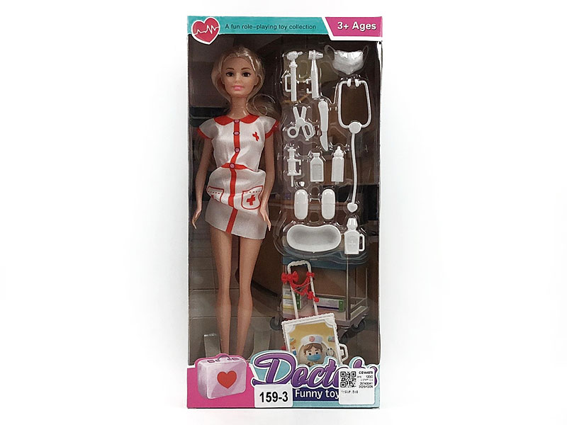 11inch Solid Body Doll Set toys