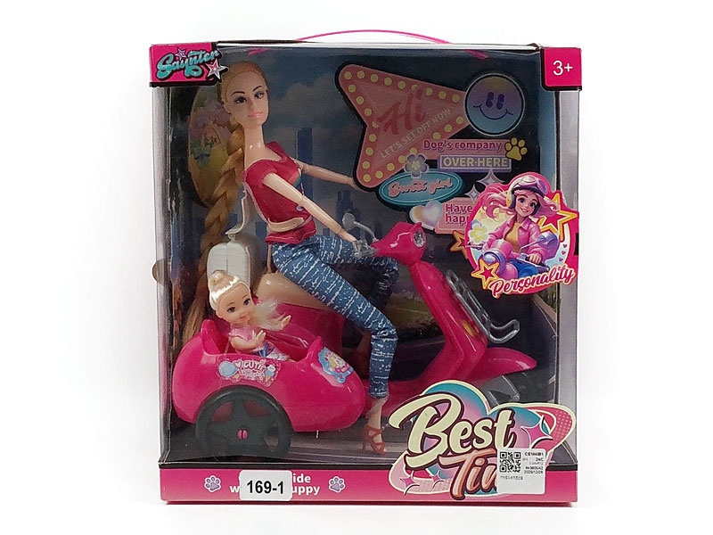 11inch Solid Body Doll Set toys