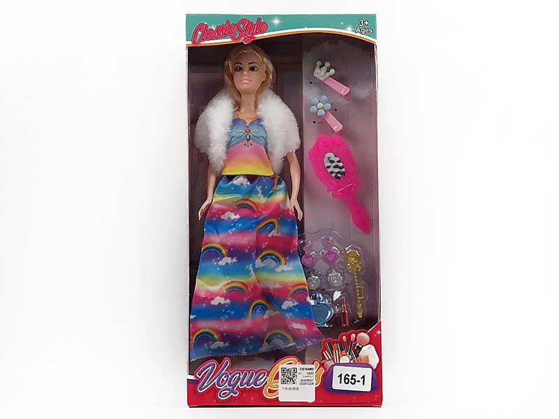 11inch Solid Body Doll Set toys