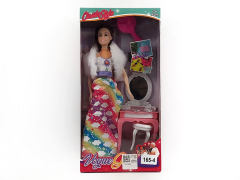 11inch Solid Body Doll Set toys