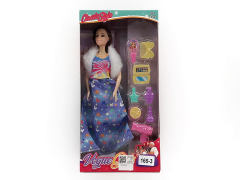 11inch Solid Body Doll Set toys