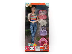 11inch Solid Body Doll Set toys