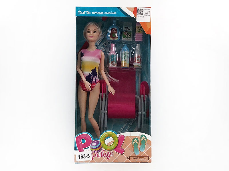 11inch Solid Body Doll Set toys