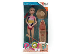 11inch Solid Body Doll Set toys